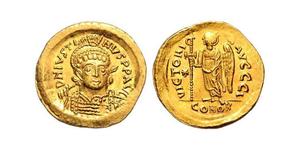 1 Solidus Byzantinisches Reich (330-1453) Gold 