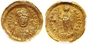 1 Solidus Byzantinisches Reich (330-1453) Gold 