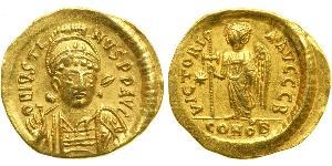 1 Solidus Byzantinisches Reich (330-1453) Gold 
