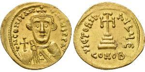 1 Solidus Byzantinisches Reich (330-1453) Gold Constans II (630-668)