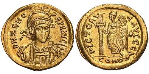 1 Solidus Byzantinisches Reich (330-1453) Gold Zenon (425- 491)