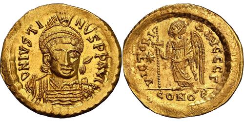 1 Solidus Byzantinisches Reich (330-1453) Gold 