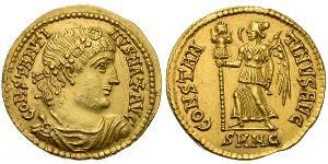 1 Solidus Römische Kaiserzeit (27BC-395) Gold Konstantin I (272 - 337)