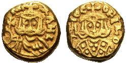 1 Solidus Empire byzantin (330-1453) Or Théophile (813-842)