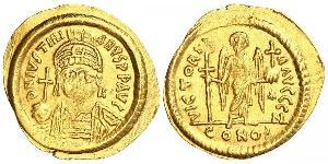 1 Solidus Empire byzantin (330-1453) Or Justinien I (482-565)