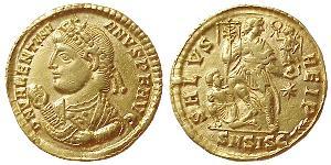 1 Solidus Empire romain (27BC-395) Or Valentinien I (321-375)