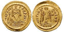 1 Solidus Impero bizantino (330-1453) Oro Phocas(?-610)