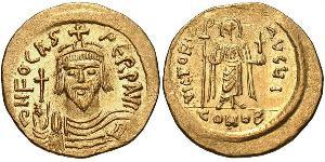 1 Solidus Impero bizantino (330-1453) Oro Phocas(?-610)
