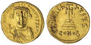 1 Solidus Impero bizantino (330-1453) Oro Constans II (630-668)