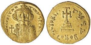 1 Solidus Impero bizantino (330-1453) Oro Constans II (630-668)