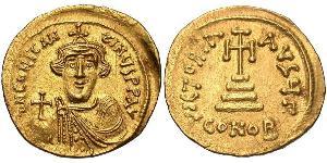 1 Solidus Impero bizantino (330-1453) Oro Constans II (630-668)