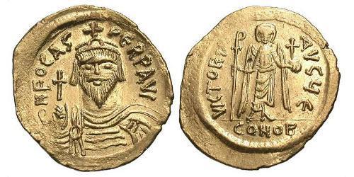 1 Solidus Impero bizantino (330-1453) Oro Phocas(?-610)