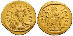 1 Solidus Византийская империя (330-1453) Золото Phocas(?-610)