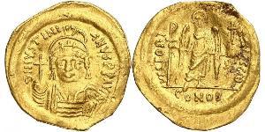 1 Solidus Византийская империя (330-1453) Золото Юстиниан I (482-565)