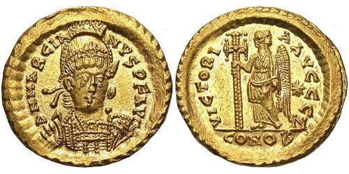 1 Solidus Византийская империя (330-1453) Золото Маркиан (392-457)