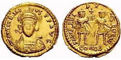 1 Solidus Западная Римская империя (285-476) Золото Прокопий Антемий (420- 472)