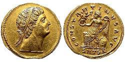 1 Solidus Римская империя (27BC-395) Золото Константин I (272 - 337)