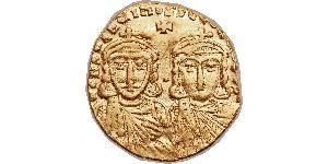 1 Solidus 拜占庭帝国 金 君士坦丁五世