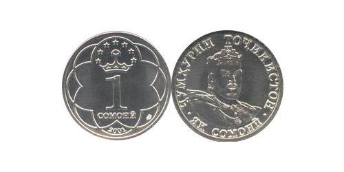 1 Somoni Tadjikistan (1991 - ) Cuivre/Nickel 
