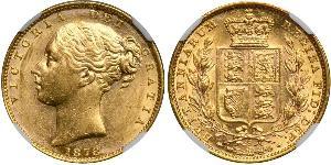 1 Sovereign Australia (1788 - 1939) Gold Victoria (1819 - 1901)