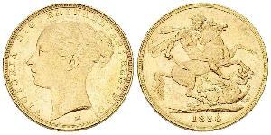 1 Sovereign Australia (1788 - 1939) Gold Victoria (1819 - 1901)