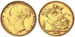 1 Sovereign Australia (1788 - 1939) Gold Victoria (1819 - 1901)