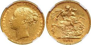 1 Sovereign Australia (1788 - 1939) Gold Victoria (1819 - 1901)