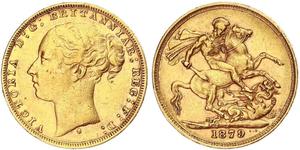 1 Sovereign Australia (1788 - 1939) Gold Victoria (1819 - 1901)