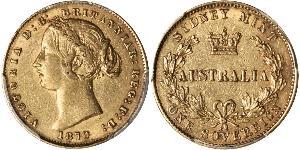 1 Sovereign Australia (1788 - 1939) Gold Victoria (1819 - 1901)