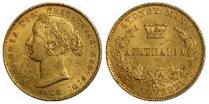 1 Sovereign Australia (1788 - 1939) Gold Victoria (1819 - 1901)