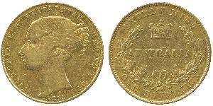 1 Sovereign Australia (1788 - 1939) Gold Victoria (1819 - 1901)