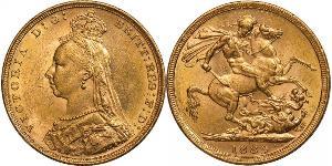 1 Sovereign Australia (1788 - 1939) Gold Victoria (1819 - 1901)