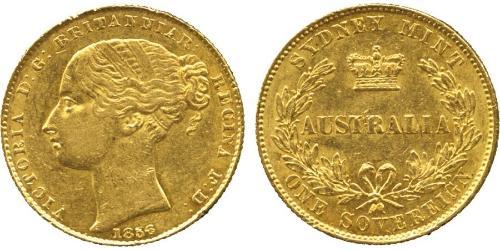 1 Sovereign Australia (1788 - 1939) Gold Victoria (1819 - 1901)