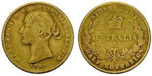 1 Sovereign Australien (1788 - 1939) Gold Victoria (1819 - 1901)