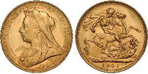 1 Sovereign Australien (1788 - 1939) Gold Victoria (1819 - 1901)