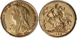 1 Sovereign Australien (1788 - 1939) Gold Victoria (1819 - 1901)