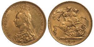 1 Sovereign Australien (1788 - 1939) Gold Victoria (1819 - 1901)