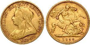 1 Sovereign Australien (1788 - 1939) Gold Victoria (1819 - 1901)