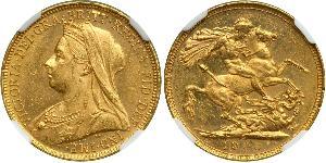 1 Sovereign Australien (1788 - 1939) Gold Victoria (1819 - 1901)