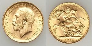 1 Sovereign Australien (1788 - 1939) Gold George V (1865-1936)