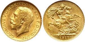 1 Sovereign Canada Gold George V of the United Kingdom (1865-1936)