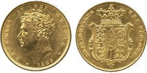 1 Sovereign United Kingdom of Great Britain and Ireland (1801-1922) Gold George IV (1762-1830)