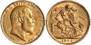 1 Sovereign United Kingdom of Great Britain and Ireland (1801-1922) Gold Edward VII (1841-1910)