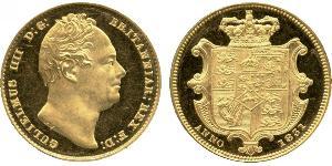1 Sovereign United Kingdom of Great Britain and Ireland (1801-1922) Gold William IV (1765-1837)
