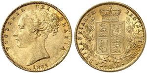 1 Sovereign United Kingdom of Great Britain and Ireland (1801-1922) Gold Victoria (1819 - 1901)