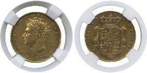 1 Sovereign United Kingdom of Great Britain and Ireland (1801-1922) Gold George IV (1762-1830)