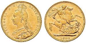 1 Sovereign United Kingdom of Great Britain and Ireland (1801-1922) Gold Victoria (1819 - 1901)