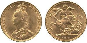 1 Sovereign United Kingdom of Great Britain and Ireland (1801-1922) Gold Victoria (1819 - 1901)