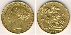 1 Sovereign United Kingdom of Great Britain and Ireland (1801-1922) Gold Victoria (1819 - 1901)