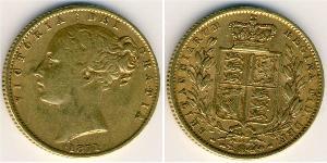 1 Sovereign United Kingdom of Great Britain and Ireland (1801-1922) Gold Victoria (1819 - 1901)